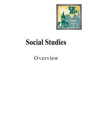 Social Studies Overview