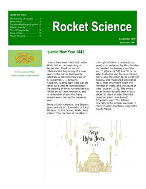 Rocket Science September 2019 2