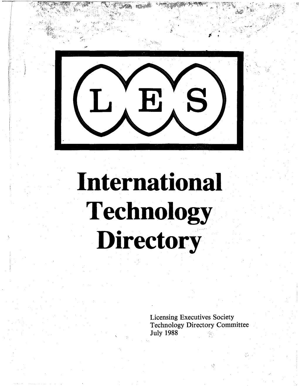 International Technology Directory