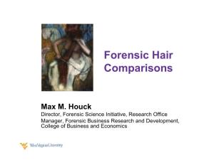 Forensic Hair Comparisons