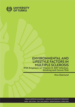 KIRA ÅKERLUND: Environmental and Lifestyle Factors in Multiple Sclerosis