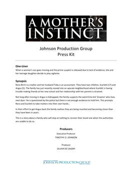 Johnson Production Group Press Kit