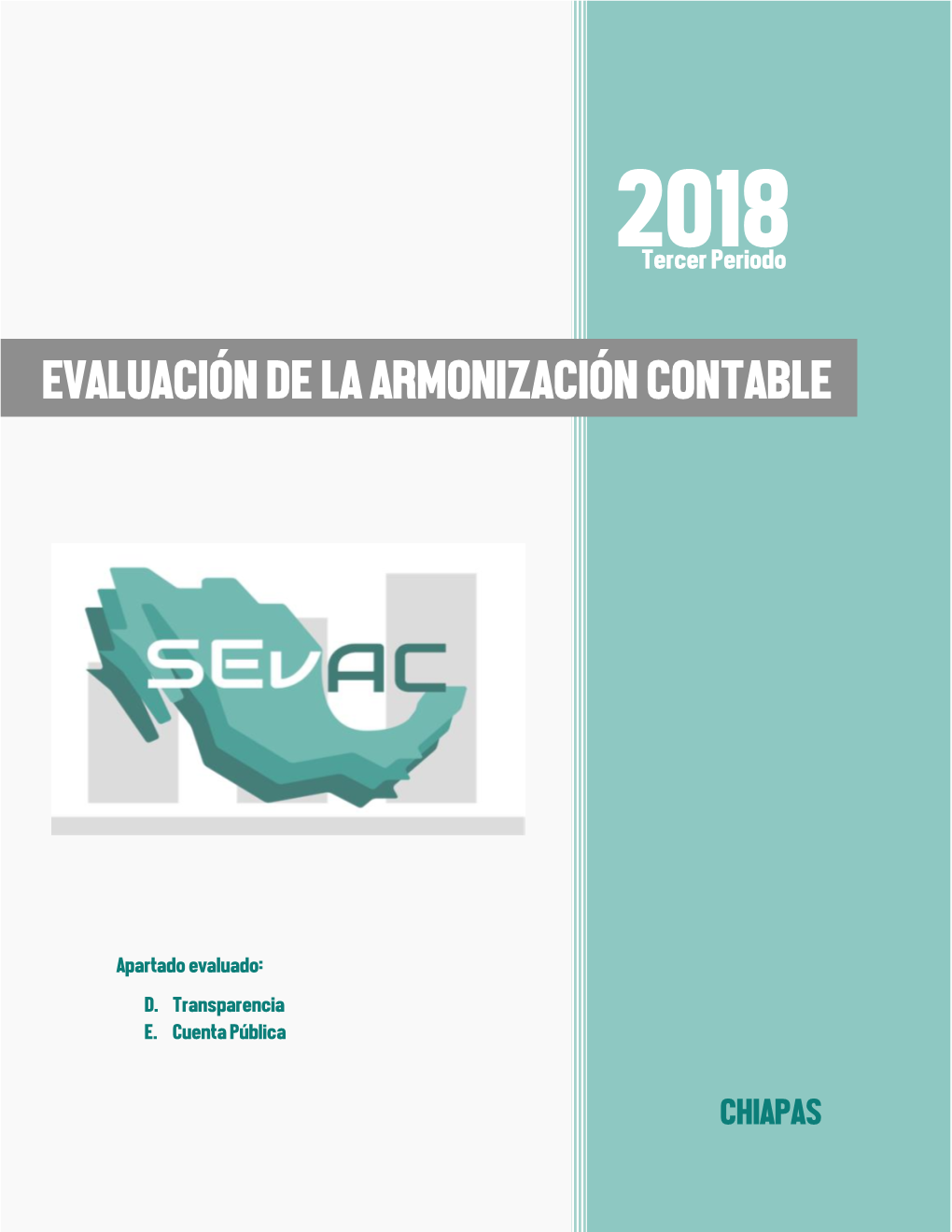 CHIAPAS Evaluación De La Armonización Contable