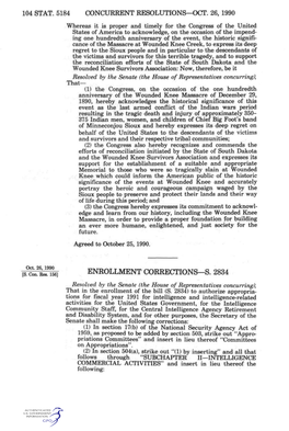 ENROLLMENT CORRECTIONS-S. 2834 Resolved by the Senate (The House of Representatives Concurring), That in the Enrollment of the Bill (S