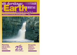 Planning Geoparks