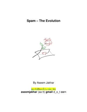 Spam – the Evolution