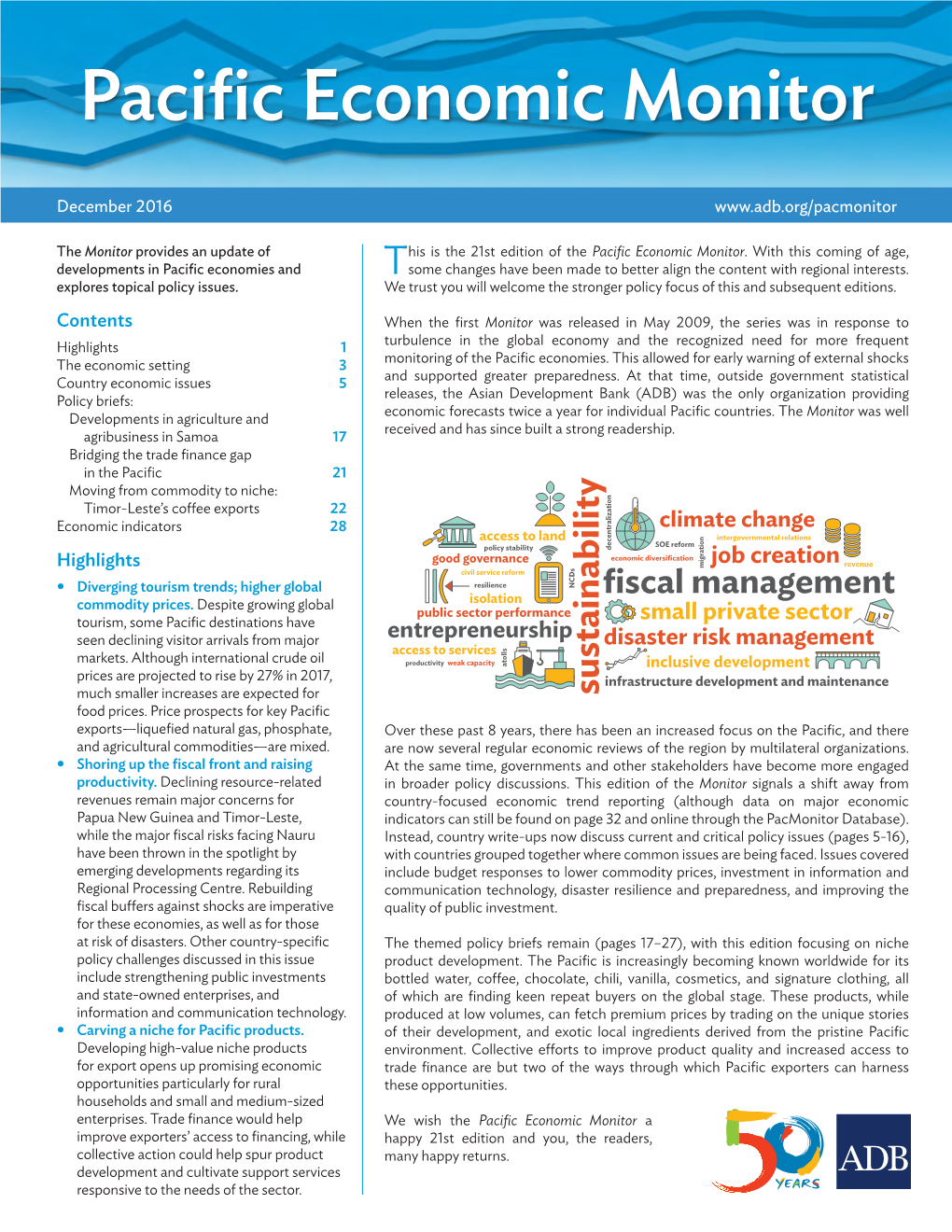 Pacific Economic Monitor