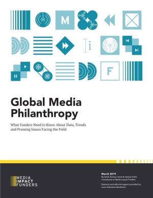 M F Global Media Philanthropy