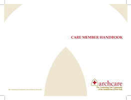 Archcare CCCA Handbook FINAL 060415