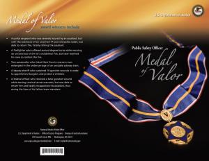 Public Safety Officer Medal of Valor, Including How to Nominate a Public Safety Officer, Visit Medal of Valor