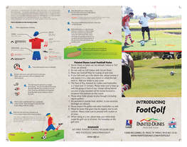 Footgolf Game