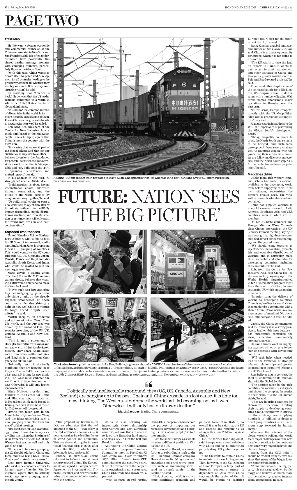Future: Nation 'Sees the Big Picture'