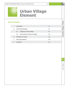 Urban Villages 1.9