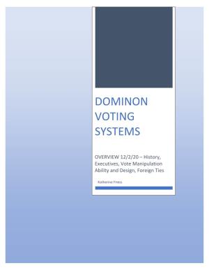 Dominon Voting Systems
