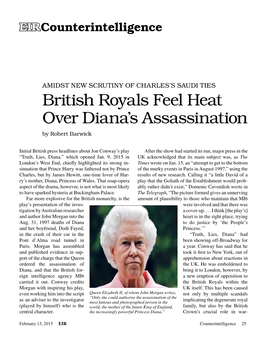 British Royals Feel Heat Over Diana's Assassination