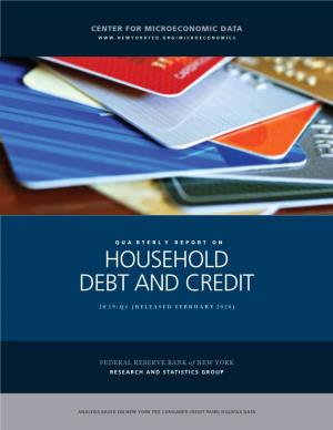 Household Debt and Credit, 2019