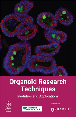 Organoid Research Techniques