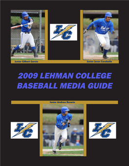 Steve's 2009 Baseball Media Guide.Indd
