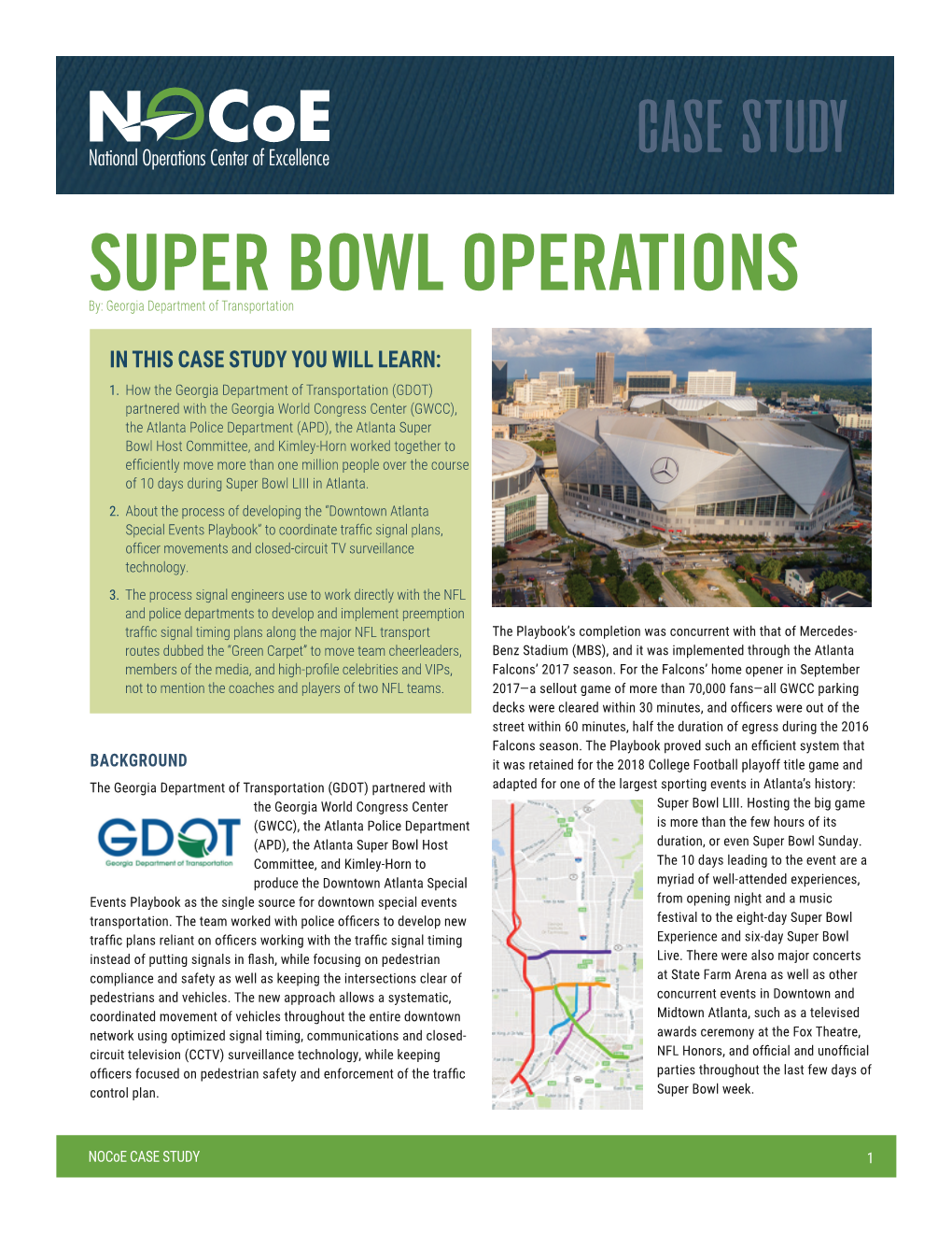 GDOT-Super Bowl Operations-Case Study.Indd