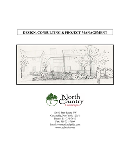 Design, Consulting & Project Management
