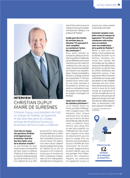 Christian Dupuy Maire De Suresnes