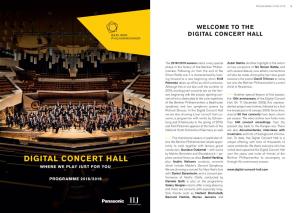 Digital Concert Hall Programme 2018/2019 3