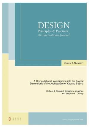 DESIGN Principles & Practices: an International Journal