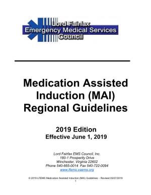 Pdf Medication Assisted Induction Guidelines Final 05072019