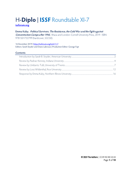 H-Diplo/ISSF Roundtable XI-7