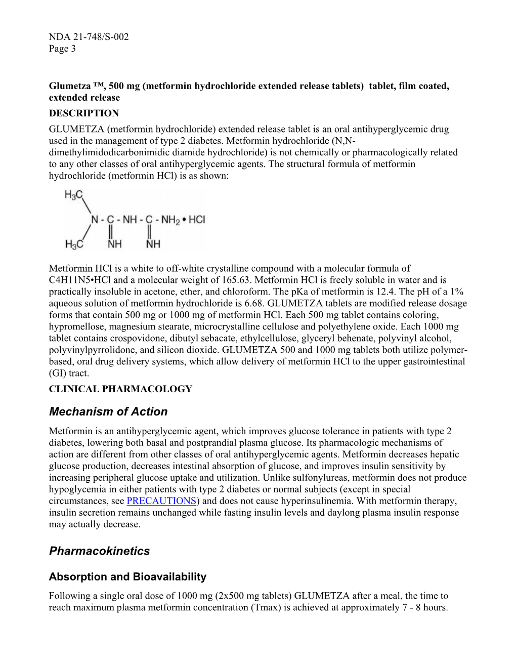 Mechanism of Action Pharmacokinetics