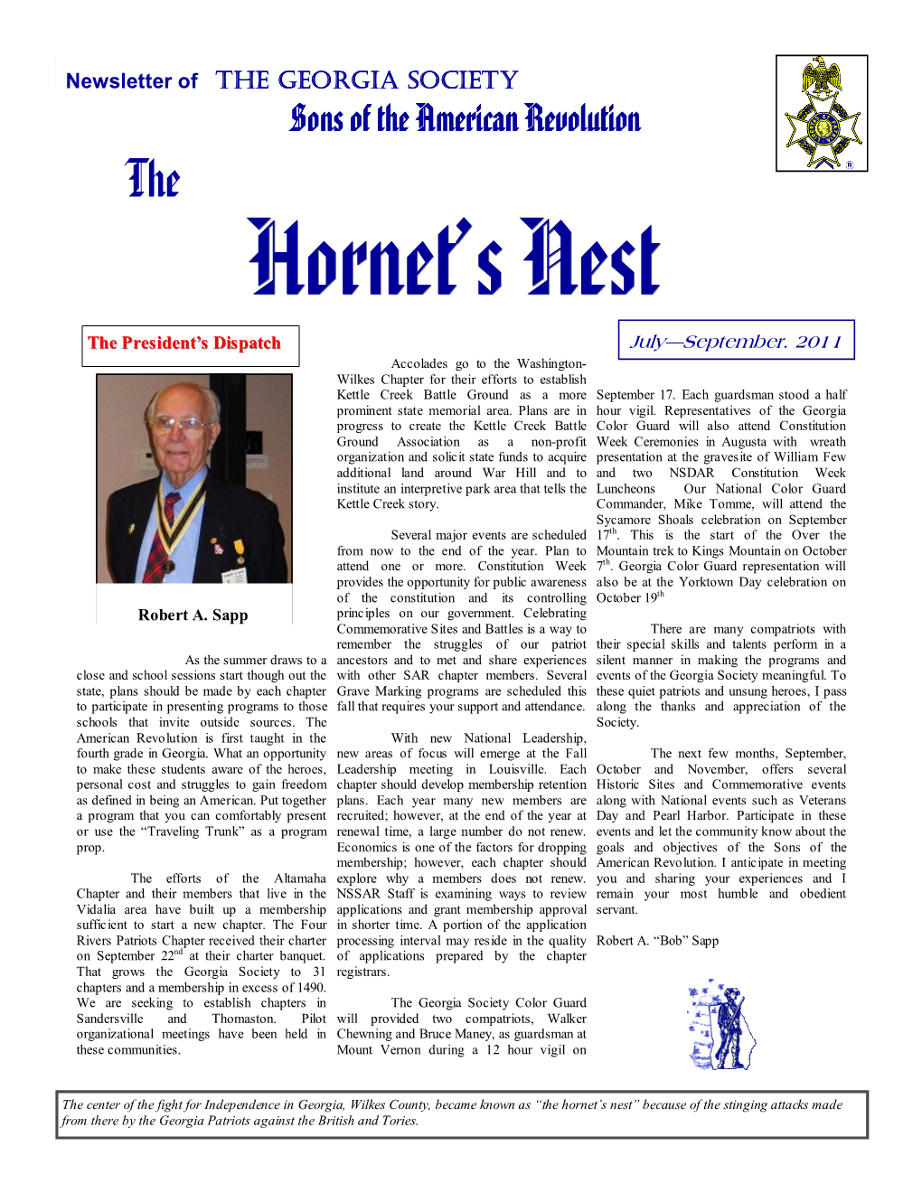 Sep 2011 Hornets Nest Final Copy.Pub