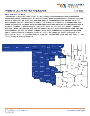 Western Oklahoma Planning Region