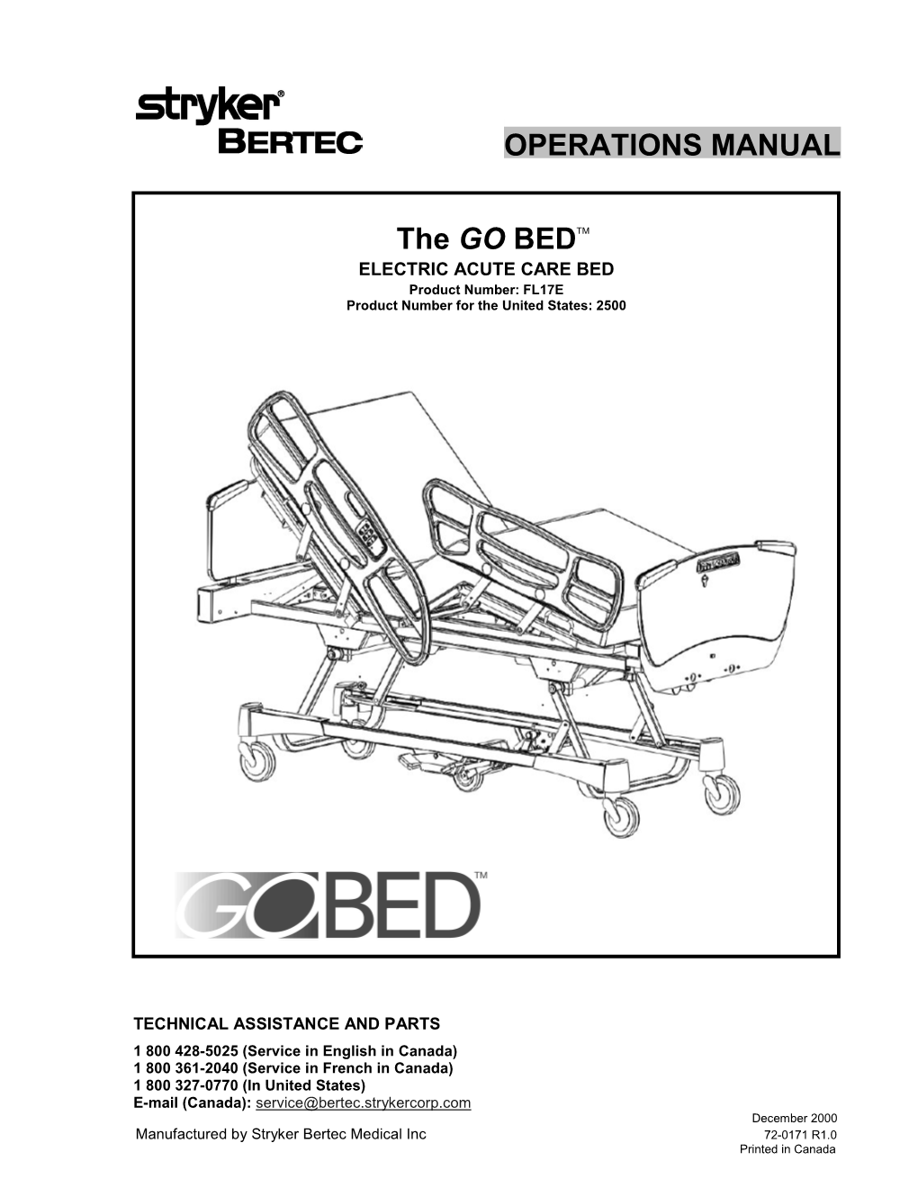 OPERATIONS MANUAL the GO