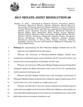 2017 Senate Joint Resolution 90