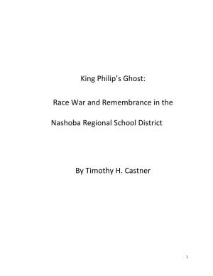 King Philip's Ghost: Race War and Remembrance in the Nashoba Regional School