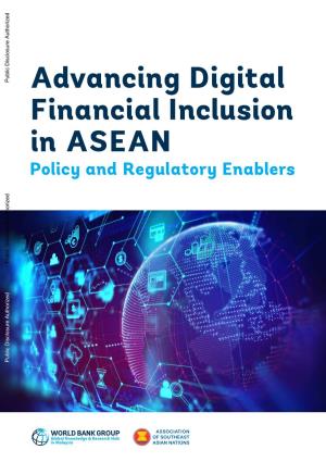 Advancing Digital Financial Inclusion in ASEAN