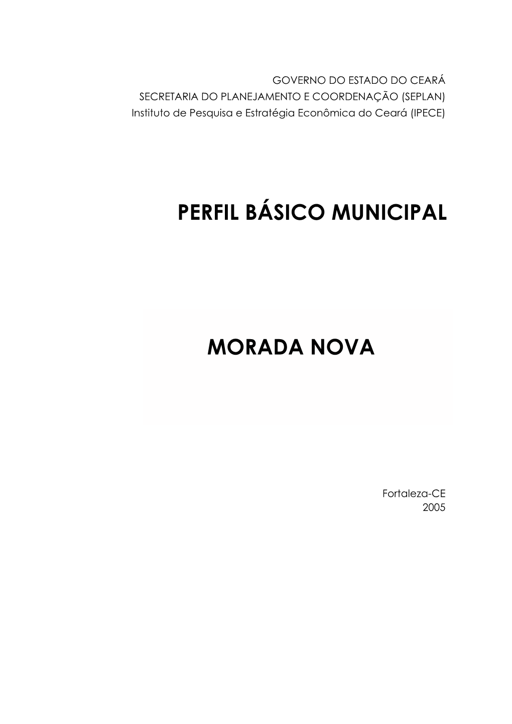 Perfil Básico Municipal MORADA NOVA 5