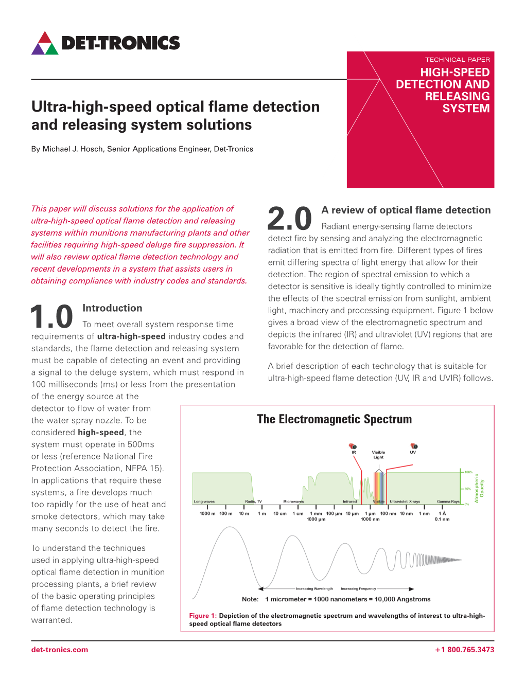 Ultra-High-Speed Optical Flame Detection and Releasing System Solutions Page 2