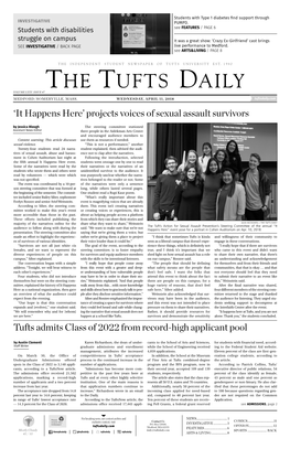 The Tufts Daily Volume Lxxv, Issue 47