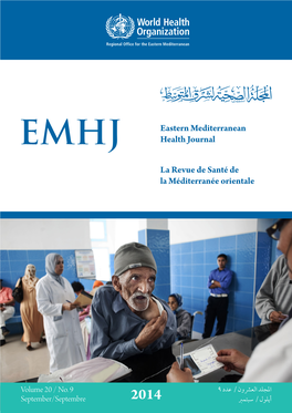 Eastern Mediterranean Health Journal La Revue De Santé De La Méditerranée Orientale