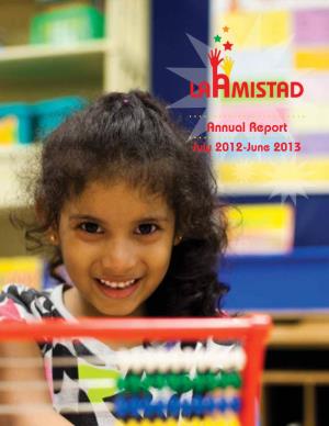 2012-2013 Year Was a Banner One for Laamistad, and a Year of Significant Success