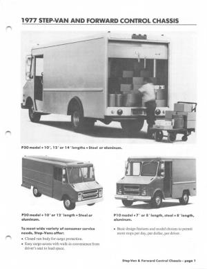 Step-Van and Forward Control Chassis