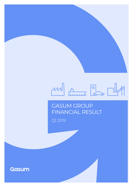 Financial Result Q1 2019 Use of Gas in Transport Continued to Grow