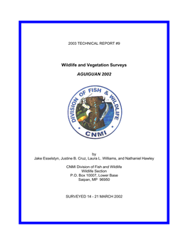 Vegetation Surveys
