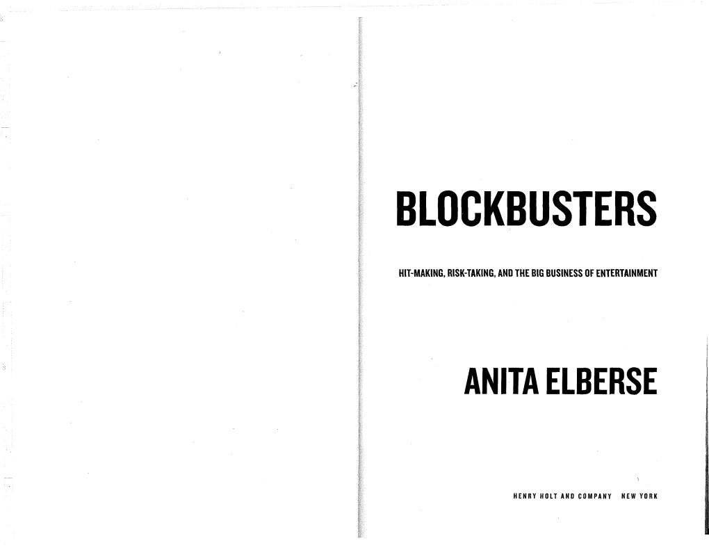 Blockbusters