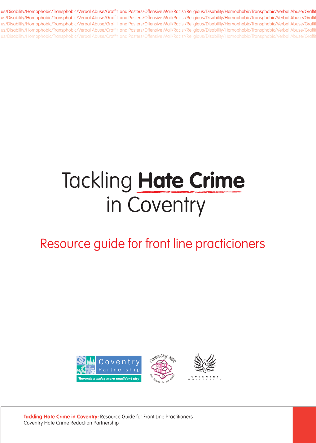 Tackling Hate Crime in Coventry