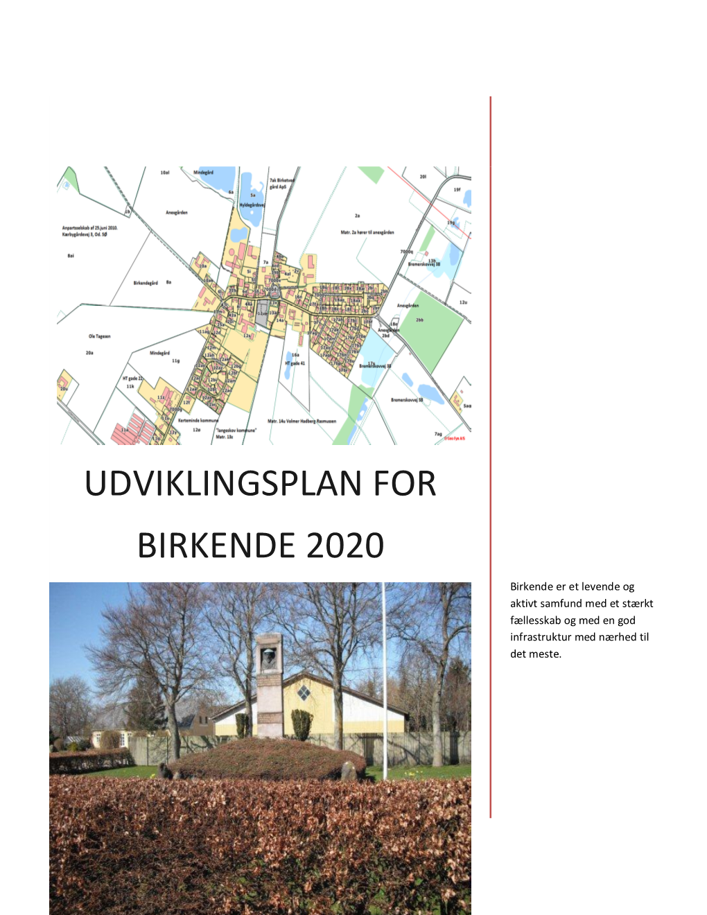 Udviklingsplan for Birkende 2020