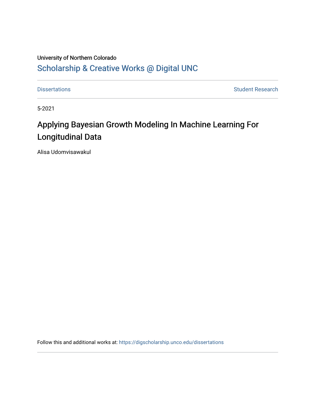 Applying Bayesian Growth Modeling in Machine Learning for Longitudinal Data