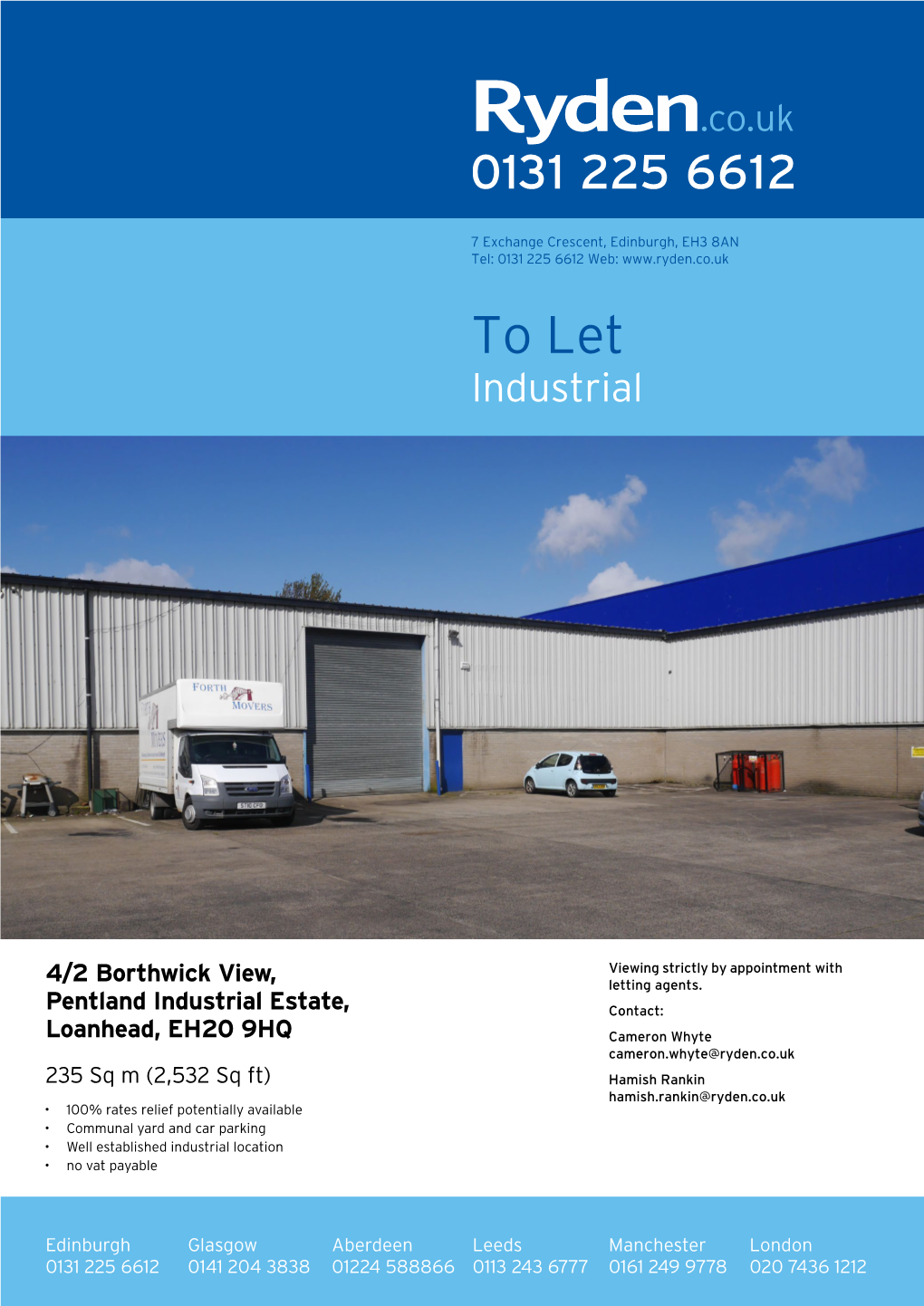 To Let Industrial