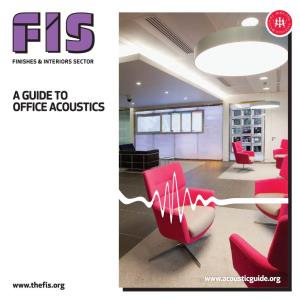 A Guide to Office Acoustics